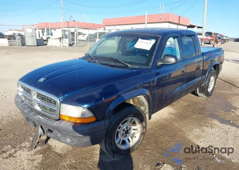2004 Dodge Dakota Sport/Sxt from USA, damaged, VIN 1D7HL38K64S565323